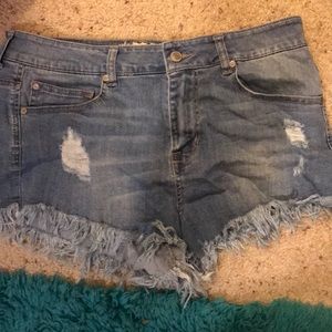 Jean shorts